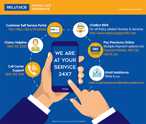 IndusInd Nippon Life Insurance 24*7 Service